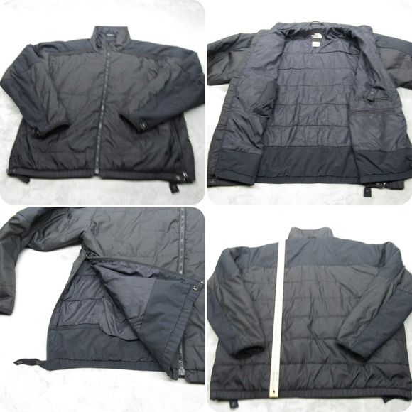 The North Face Other - North Face Jacket Mens XL Black Puffer Interchange Side Zips‎ Hybrid Insulated